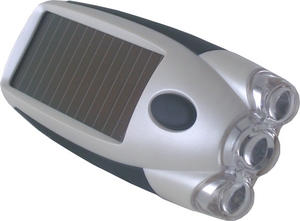 DynaSolar LED Hand and Solar Powered Torch