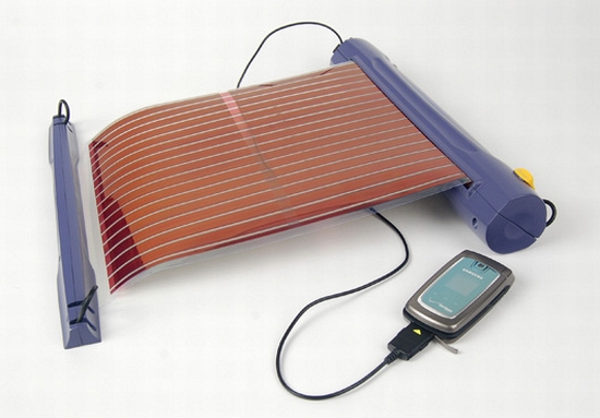 Konarka Roll-Up Solar Chargers