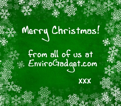 Merry Christmas from EnviroGadget.com!