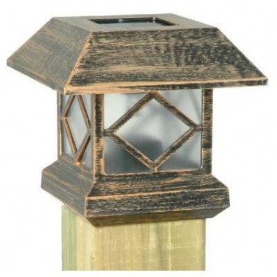 Moonrays Solar Powered Fence Post Light