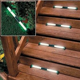 Super Slim Solar Charged Stairs Accent Light