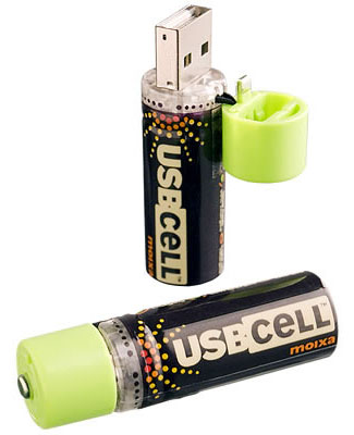USBCELL – USB Rechargeable Batteries